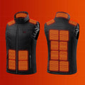 Graphene Heated Vest, USB Powered, Multiple Heating Zones, Adjustable Heat