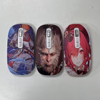 Graphic art wireless mouse