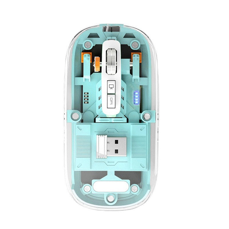 Graphic art wireless mouse