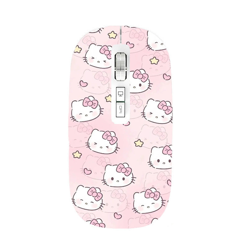 Graphic art wireless mouse