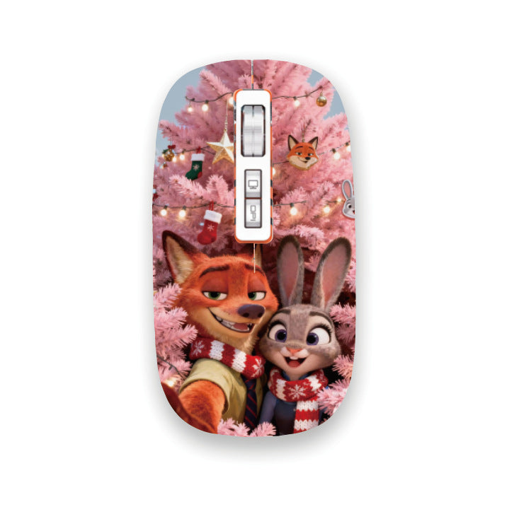Graphic art wireless mouse