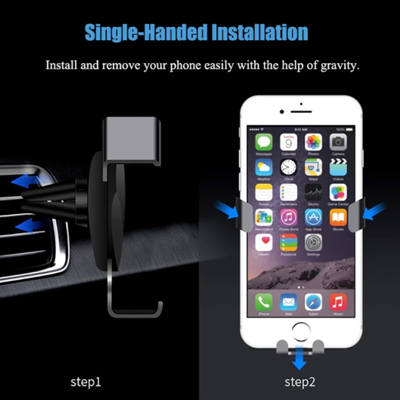 Gravity Auto Phone Holder
