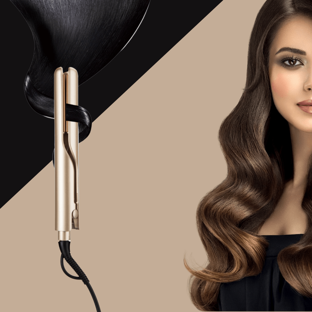 Hair Straightener with Ceramic Plates – Fast Heating and Smooth Styling