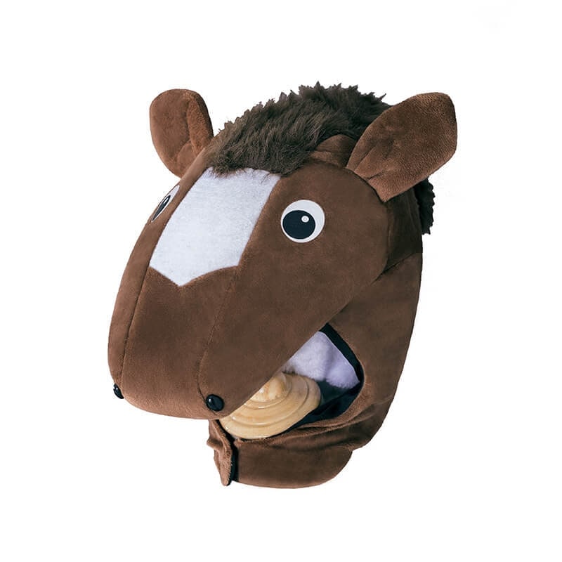 Halloween children's fancy dress costume plush animal with hood and hand covers