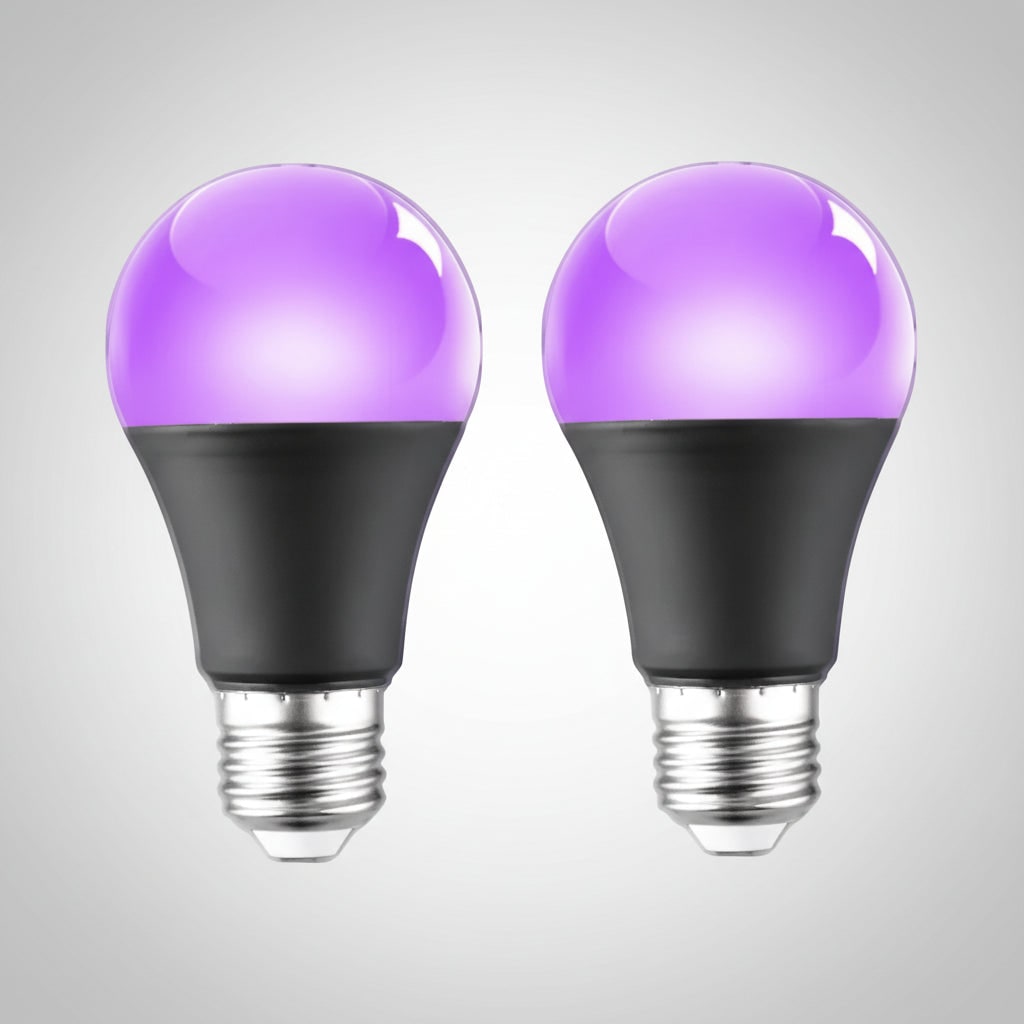 Halloween LED UV bulb E27 for black light effects decorative