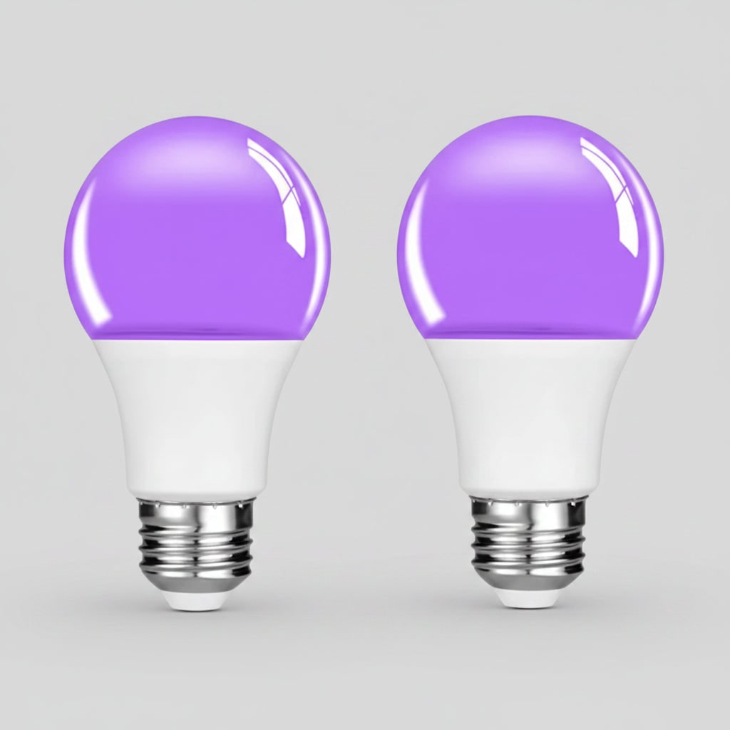 Halloween LED UV bulb E27 for black light effects decorative