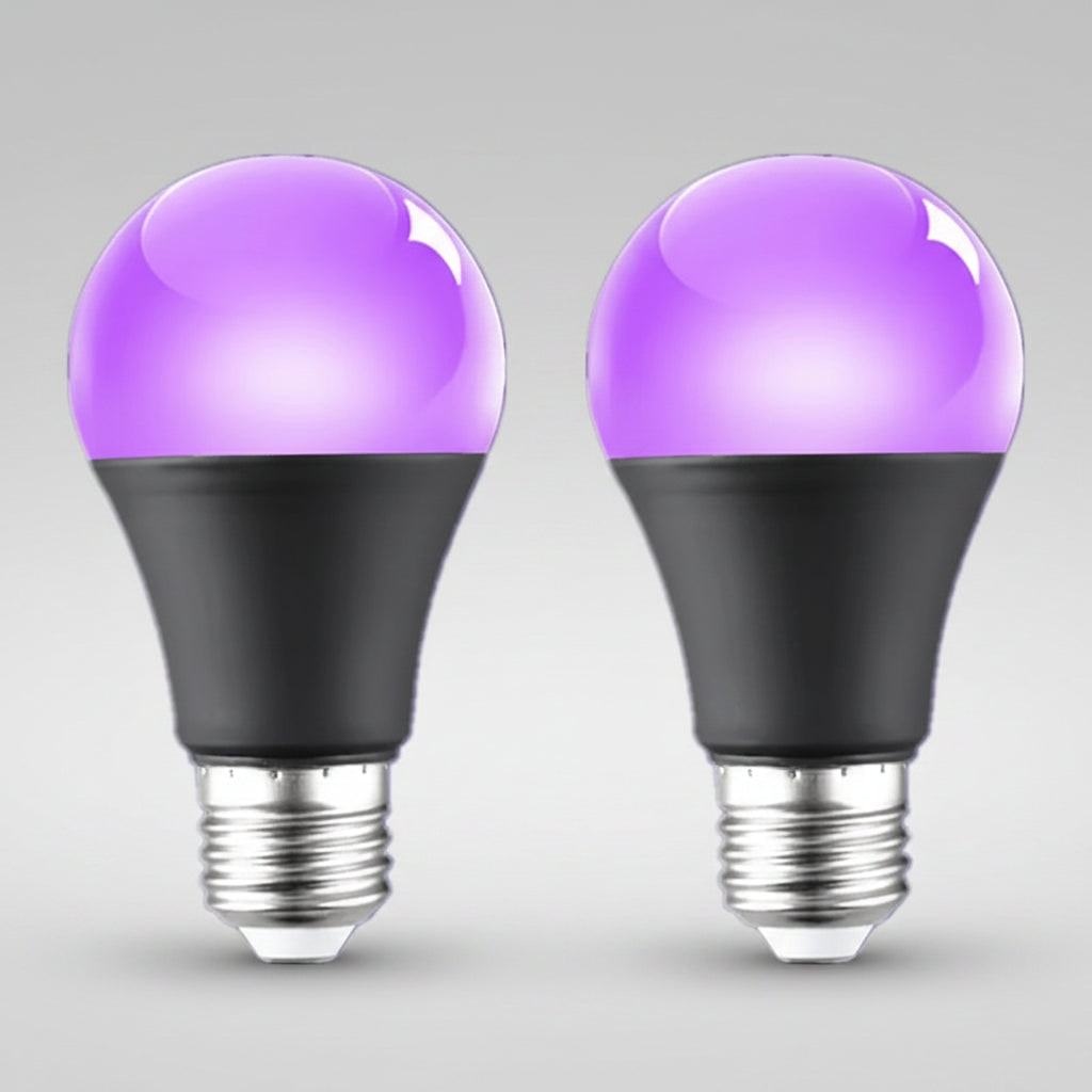 Halloween LED UV bulb E27 for black light effects decorative