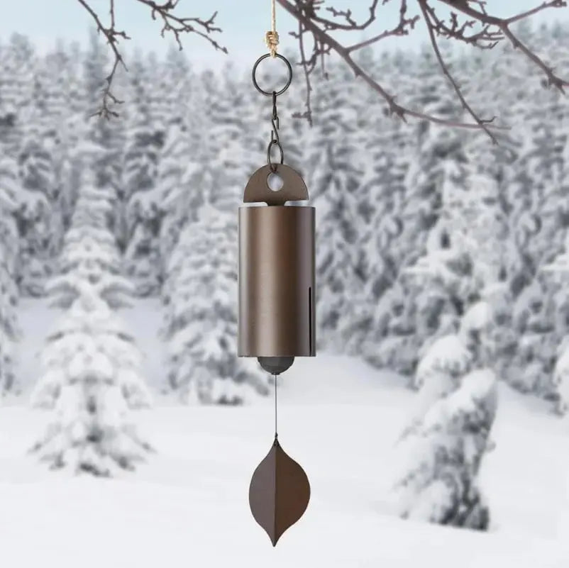 Handcrafted calming sound bell for garden and balcony – weatherproof
