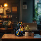 Handcrafted Cat Lamp with Glow – Ambient Lighting and Gift Idea
