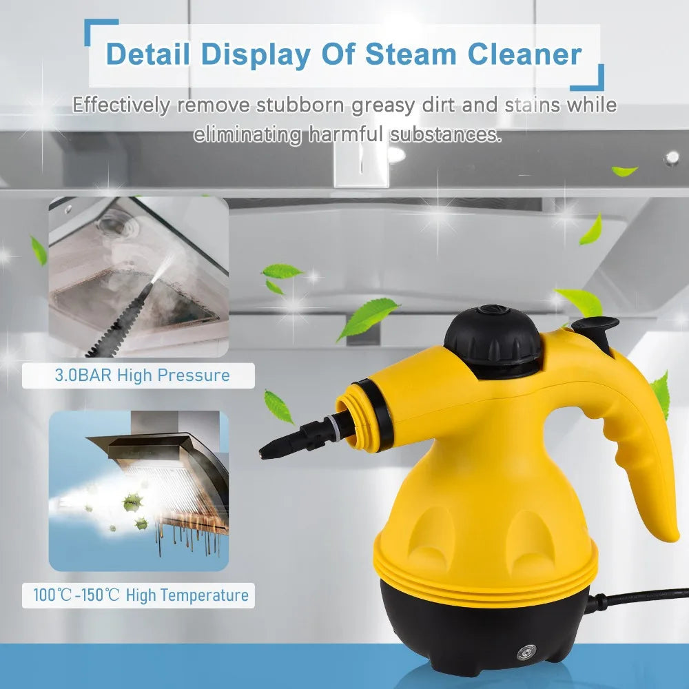 Handheld Steam Cleaner – High-Temperature Carpet & Vehicle Steam Cleaner