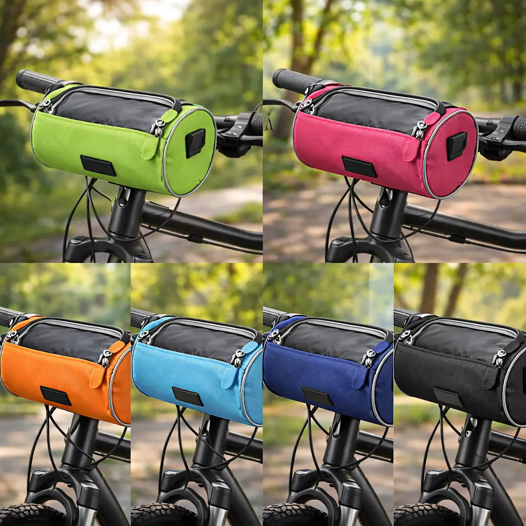 Handlebar bag for bike | Waterproof bike bag with touchscreen | Tourix