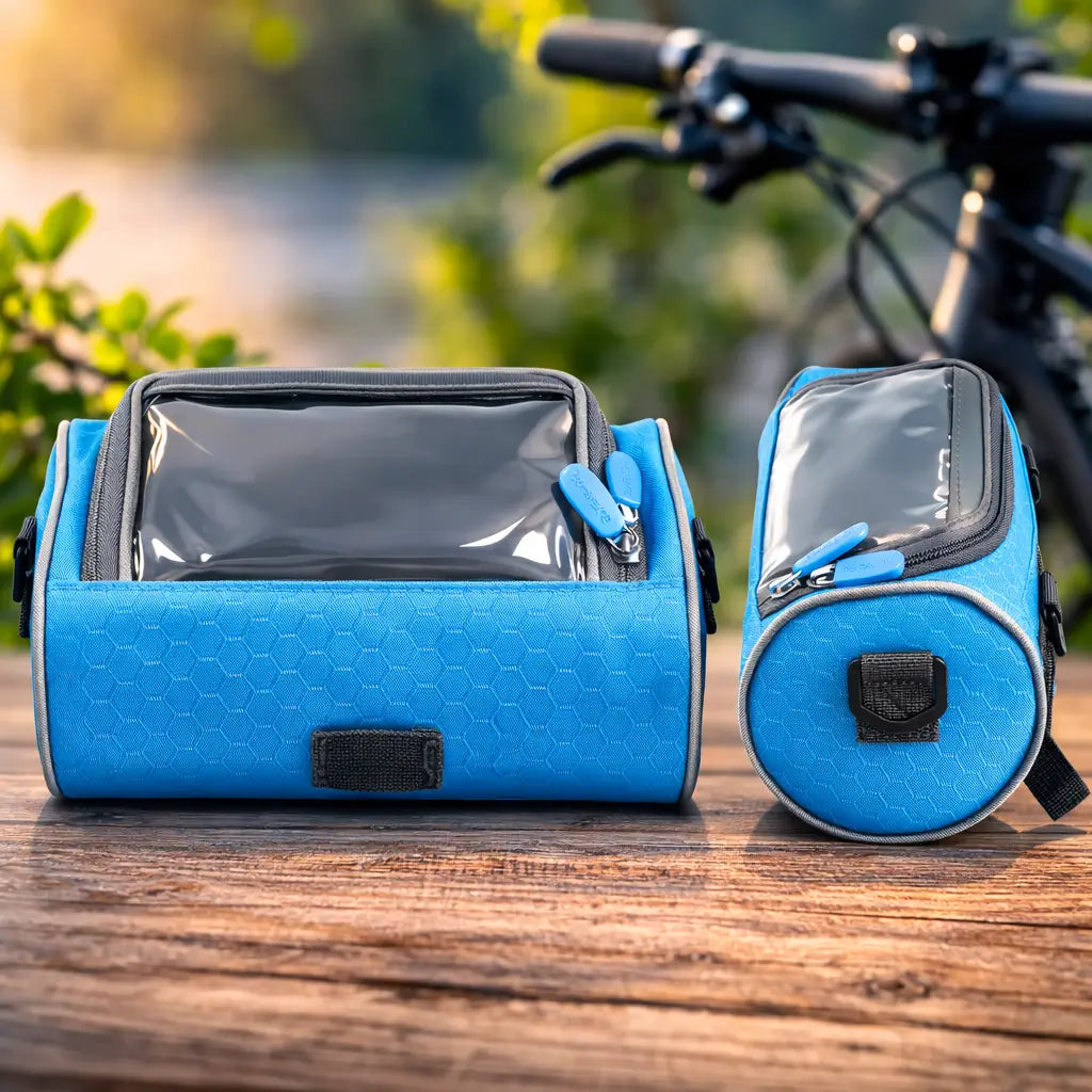 Handlebar bag for bike | Waterproof bike bag with touchscreen | Tourix