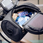 Handlebar bag for bike | Waterproof bike bag with touchscreen | Tourix