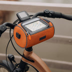 Handlebar bag for bike | Waterproof bike bag with touchscreen | Tourix