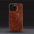 Handmade Cowhide Leather iPhone Case