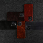 Handmade Cowhide Leather iPhone Case