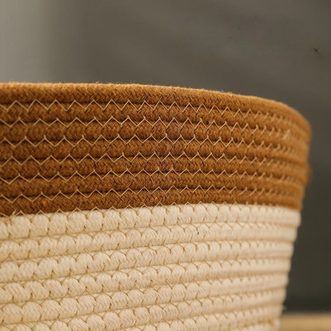 Handwoven Cotton Rope Cat Bed – CozyNest