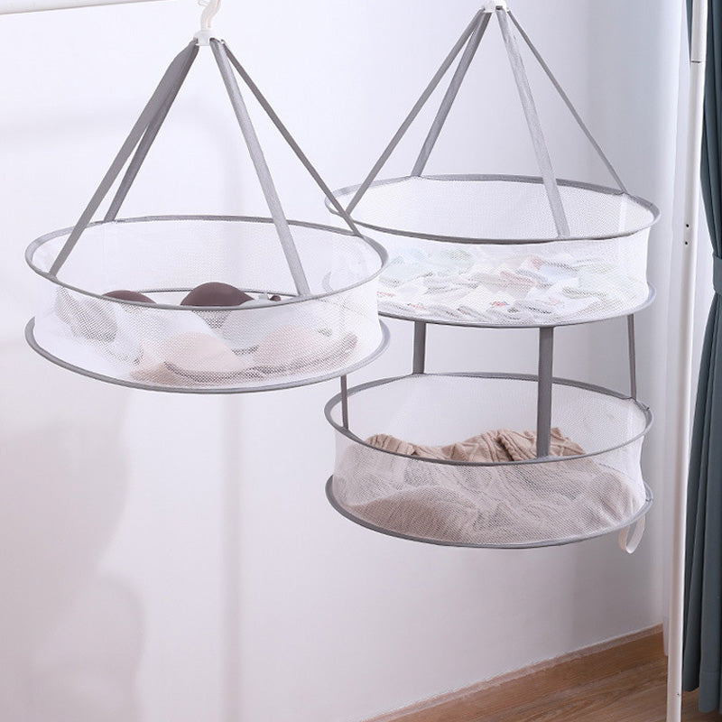 Hanging Mesh Laundry Drying Basket