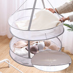 Hanging Mesh Laundry Drying Basket