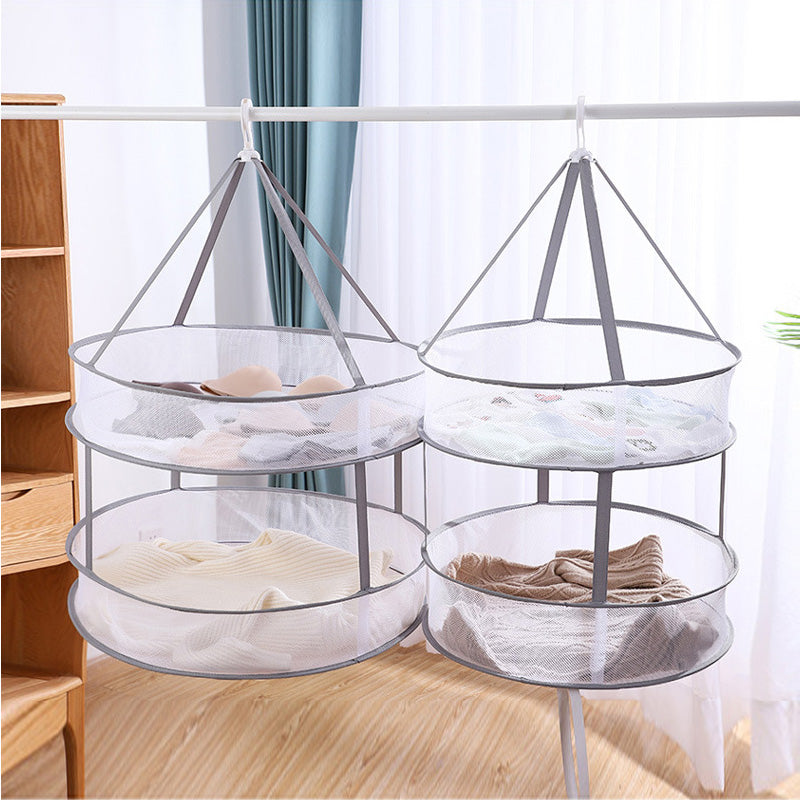Hanging Mesh Laundry Drying Basket