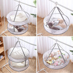 Hanging Mesh Laundry Drying Basket