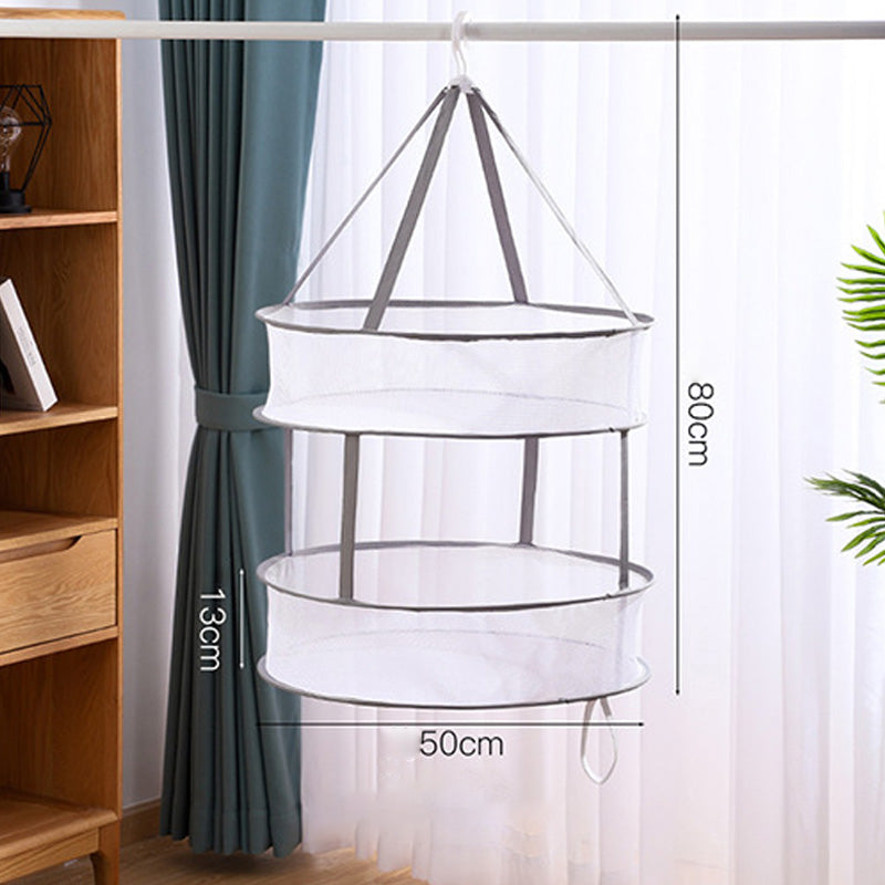 Hanging Mesh Laundry Drying Basket