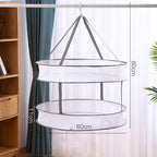 Hanging Mesh Laundry Drying Basket