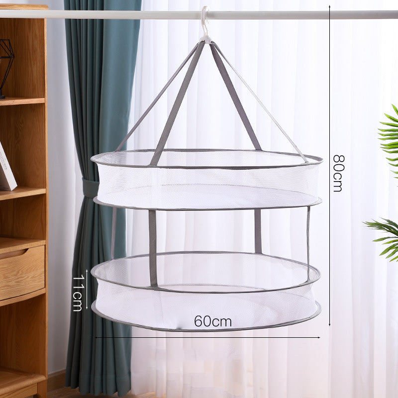 Hanging Mesh Laundry Drying Basket