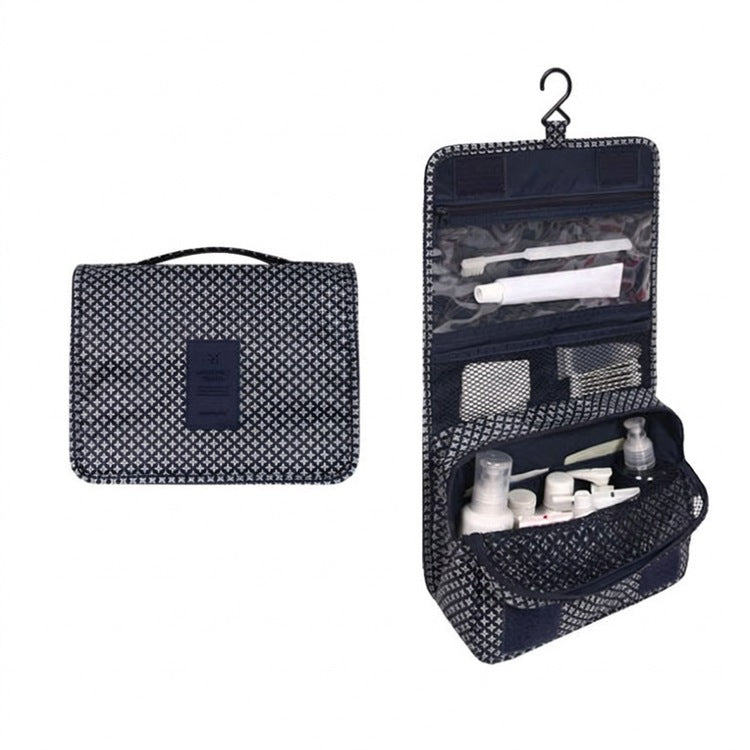 Hanging Toiletry Bag: Foldable, Padded & Waterproof
