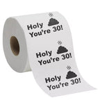 Happy Birthday Poop Printed Toilet Roll