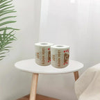 Happy Birthday Poop Printed Toilet Roll
