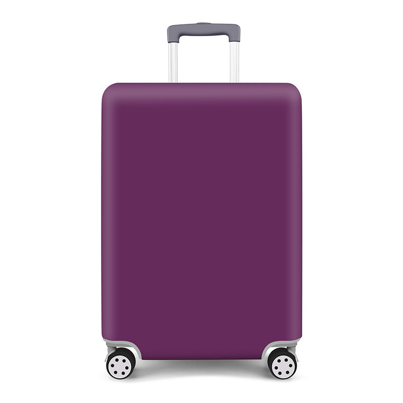 Hard shell suitcase with spinner wheels