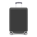 Hard shell suitcase with spinner wheels
