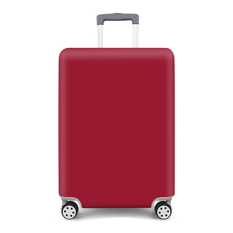Hard shell suitcase with spinner wheels