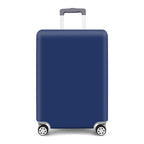 Hard shell suitcase with spinner wheels