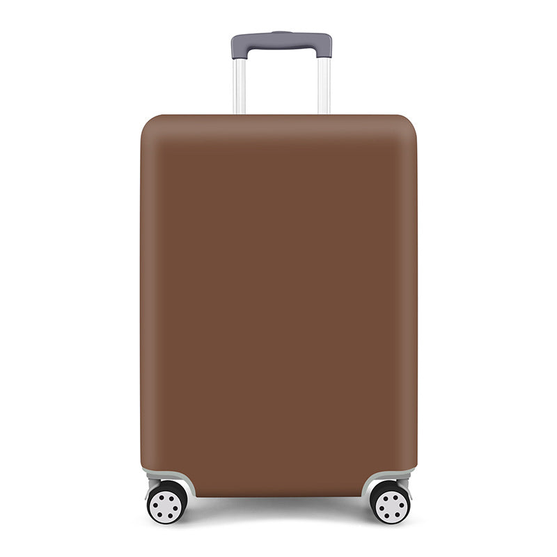 Hard shell suitcase with spinner wheels