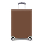 Hard shell suitcase with spinner wheels