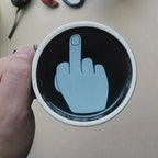 Have a Nice Day Coffee Mug with Middle Finger – Funny Novelty Gift