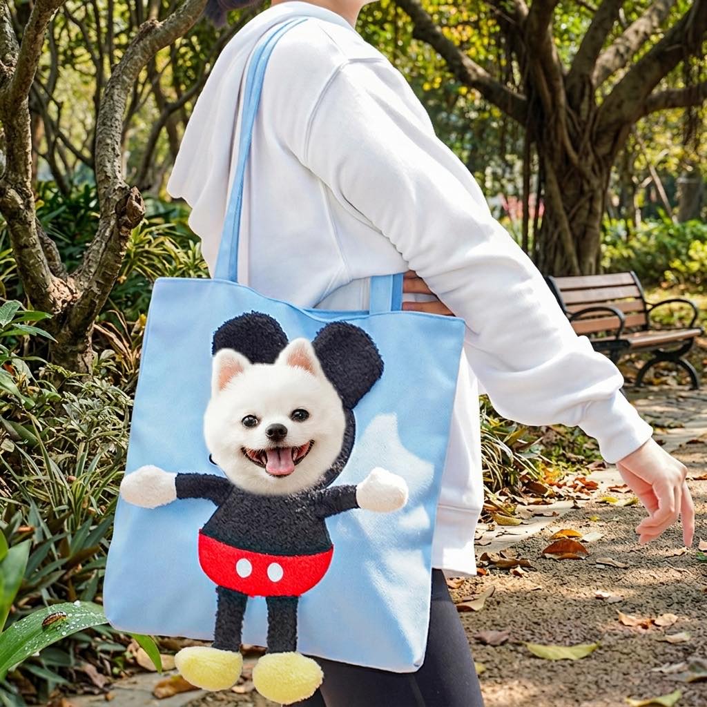 Boneroshop Head-Out Cat Carrier Tote for Walks & Vet Visits - Lightweight Canvas Pet Bag for Cats & Small Dogs
