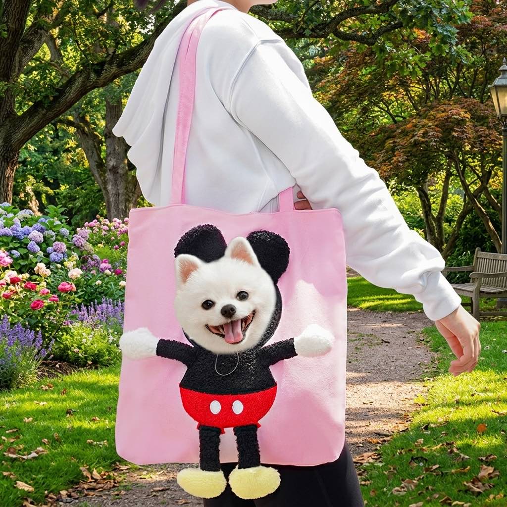 Boneroshop Head-Out Cat Carrier Tote for Walks & Vet Visits - Lightweight Canvas Pet Bag for Cats & Small Dogs