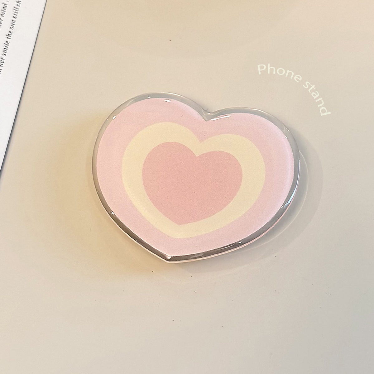 Heart-Shaped Coaster