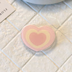 Heart-Shaped Coaster