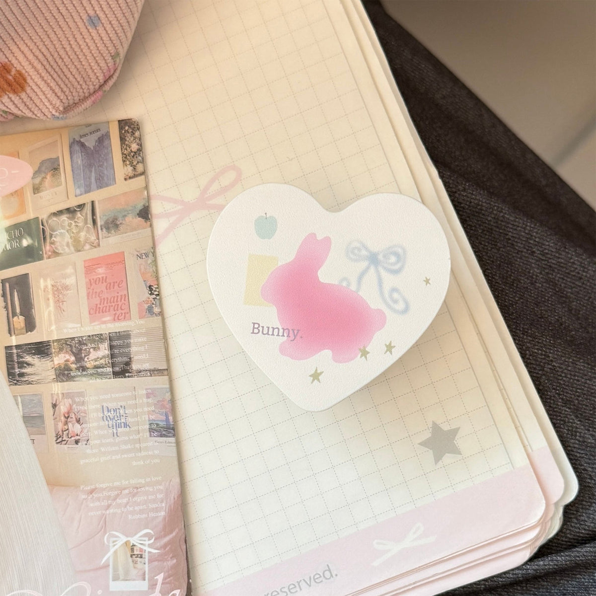 Heart-Shaped Notepad
