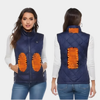 Boneroshop | Heated vest for women with dual control and 9 heating zones – comfort and warmth for every season
