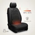 Heated Car Seat Cover with Adjustable Temperature Control 30°C–65°C