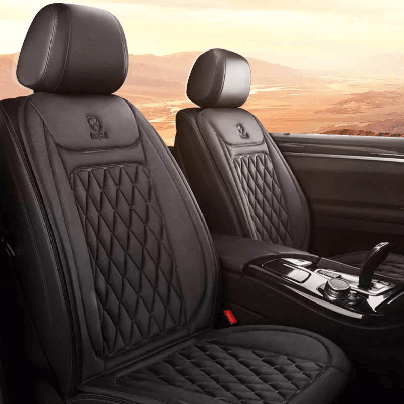 Heated Car Seat Cover with Adjustable Temperature Control 30°C–65°C