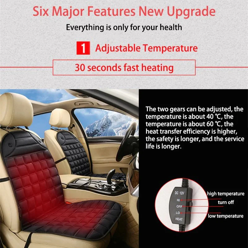 Boneroshop | Heated Car Seat Cushion