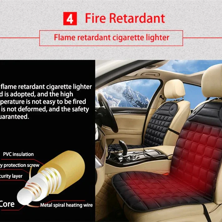 Boneroshop | Heated Car Seat Cushion