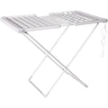 Heated Clothes Drying Rack Portable Electric Foldable Airer with Folding Wings