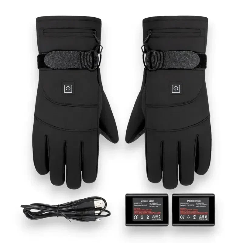 Heated Gloves for Men and Women – Insulated, Touchscreen & Waterproof Winter Gloves